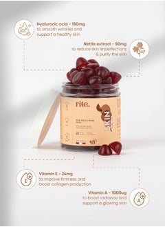 Rite SKIN Sugar Free 60 Gummies  - Image 2