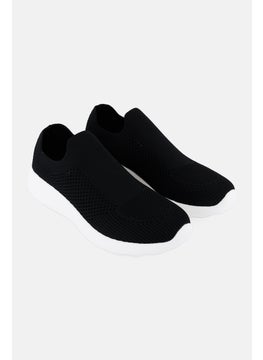 RBX Men Slip On Training Shoes, Black  - Image 1