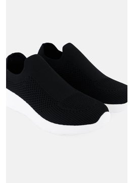 RBX Men Slip On Training Shoes, Black  - Image 2