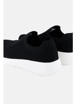 RBX Men Slip On Training Shoes, Black  - Image 3