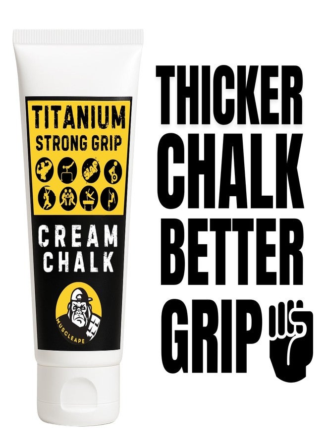 Muscleape Liquid Chalk Thick Cream for Titanium Strenght Dry Grip.Sweat Free Hands for Weightlifting, Gym, Rock Climbing, Calisthenics, Gymnastics, Crossfit, Bodybuilding. 120 Ml. - Image 2
