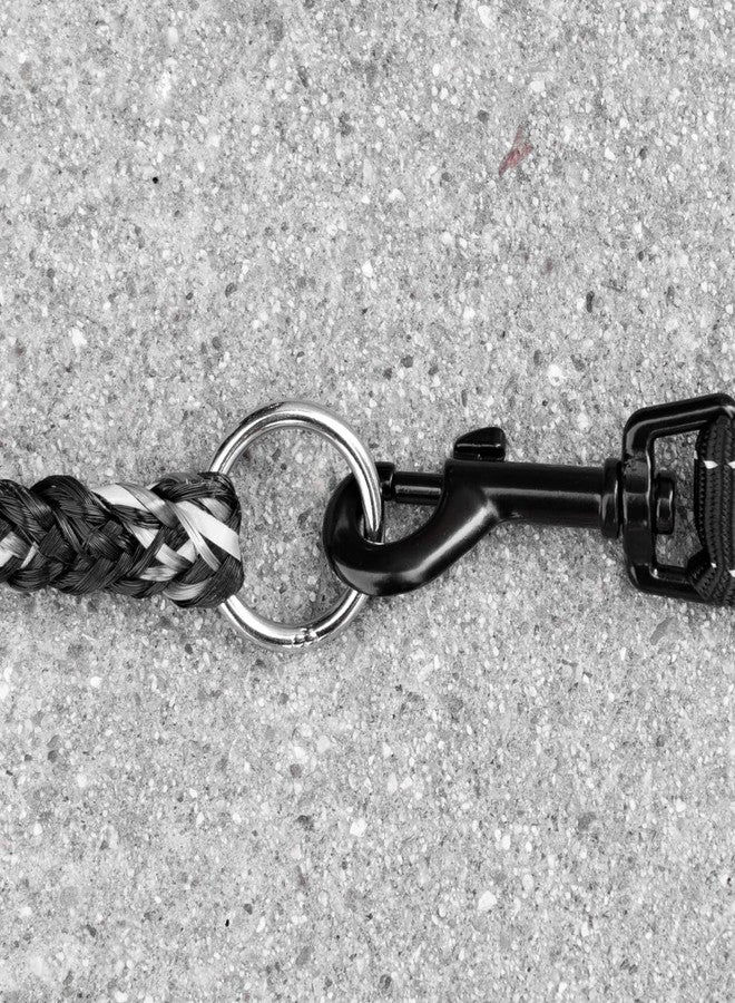 EzyDog Standard 24-Inch Rope Dog Leash Extension - Reflective Trim for Nighttime Safety - Add 2 for Walking 2 Dogs Tangle Free with Our Cujo Leashes (24”, Black) - Image 5