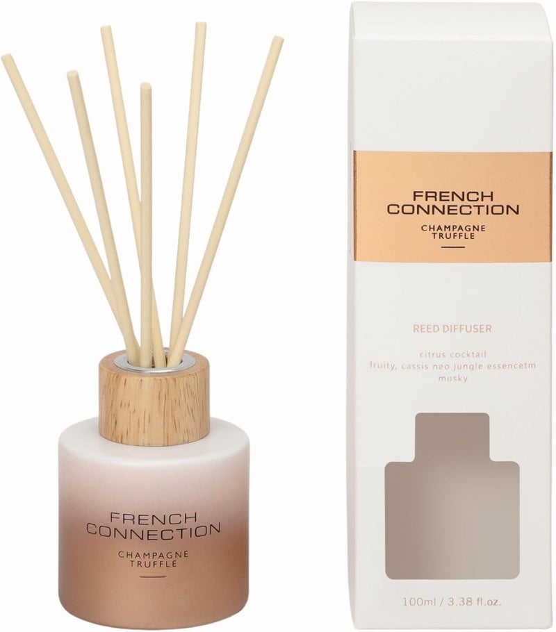 French Connection Ombre Collection Reed Diffuser - Champagne Truffle - Image 3