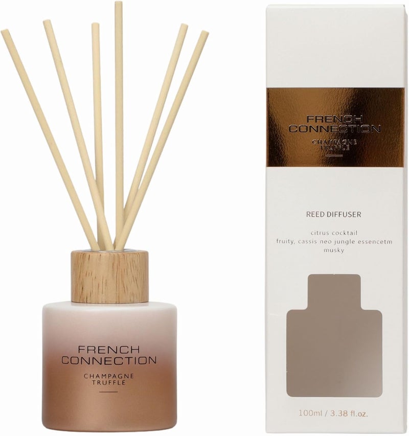 French Connection Ombre Collection Reed Diffuser - Champagne Truffle - Image 1