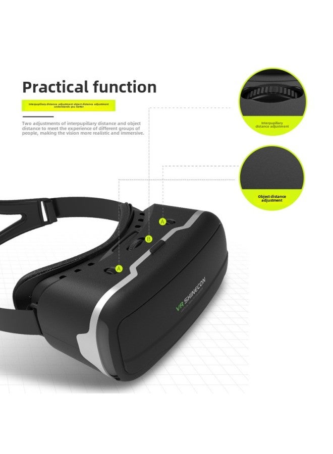 Thousand Magic Mirror G09 Mobile Phone Vr Glasses 3D Reality Game Glasses Helmet Smart Handle Gift Digital Glasses-Color:Special Offer - Image 5