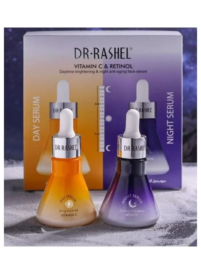 DR. RASHEL Vitamin C And Retinol Serum Multicolour 60ml - Image 2