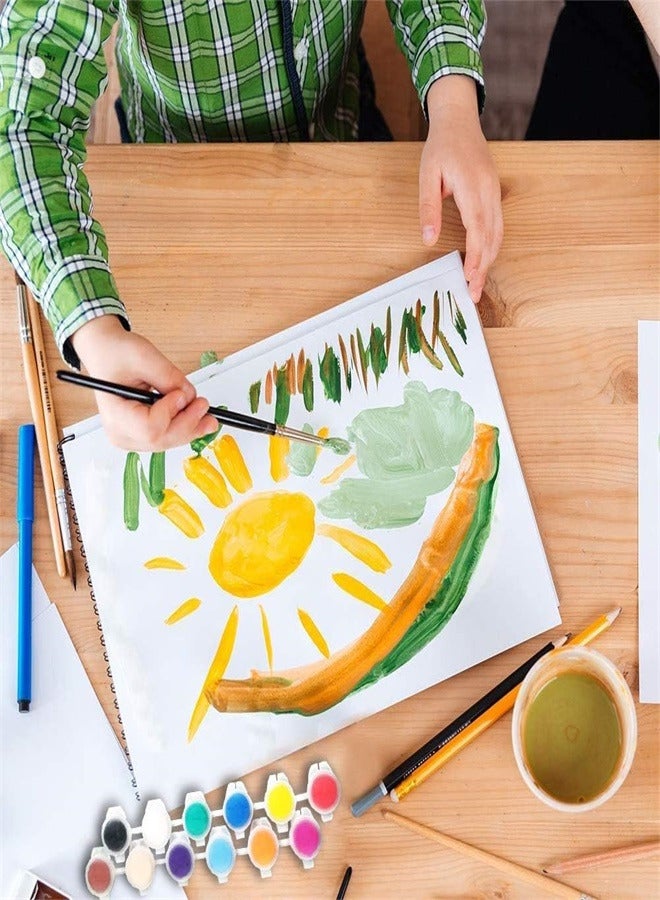 60 عبوة من شرائط الطلاء الفارغة سعة 3 مل، عبوات بلاستيكية صغيرة لتخزين الأدوات الفنية والحرفية للمدارس والمعسكرات الصيفية وأعياد الميلاد - Image 4