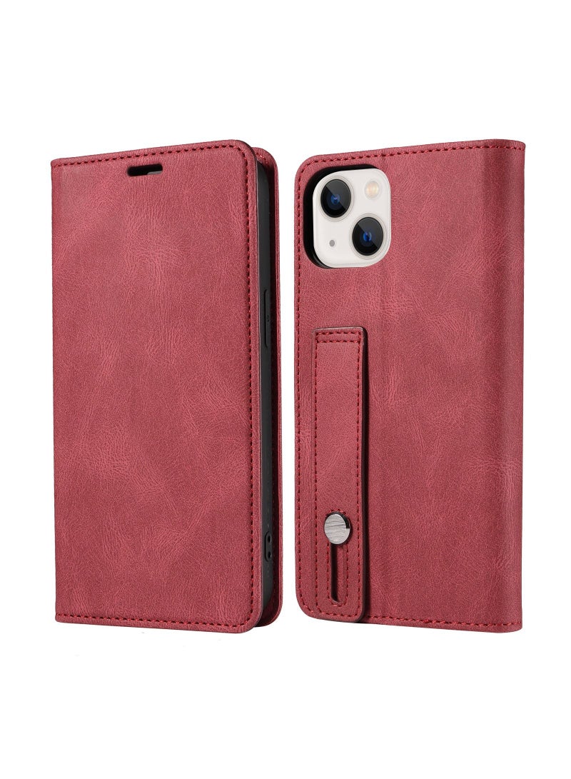 Loquat Suitable For iPhone Clamshell Wristband Phone Case - Image 1