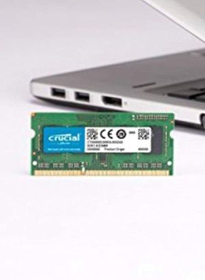 كروشيال ذاكرة رام سوديم PC3L 12800 CL11 -DDR3L بسرعة نقل 1600MT/s أخضر - Image 4