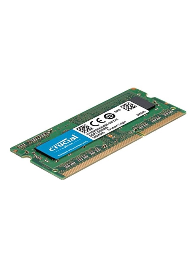 كروشيال ذاكرة رام سوديم PC3L 12800 CL11 -DDR3L بسرعة نقل 1600MT/s أخضر - Image 3