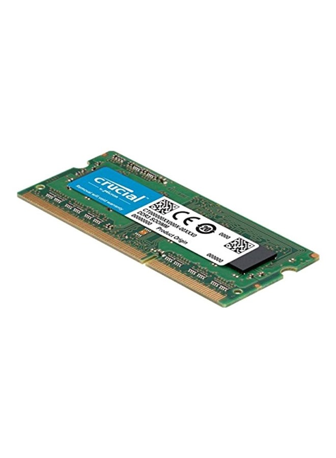كروشيال ذاكرة رام سوديم PC3L 12800 CL11 -DDR3L بسرعة نقل 1600MT/s أخضر - Image 2
