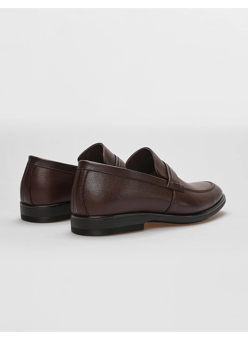 Cabani Leather Brown Men's Classic Shoes