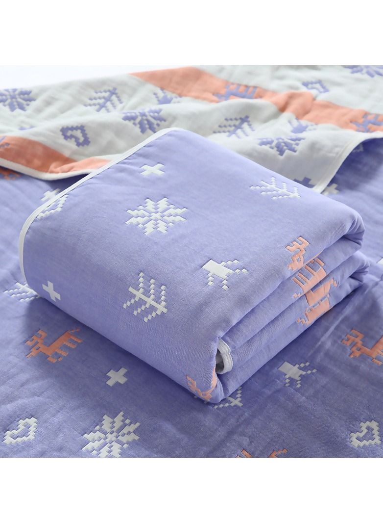 منشفة استحمام مطبوعة برسوم كرتونية من القطن الخالص