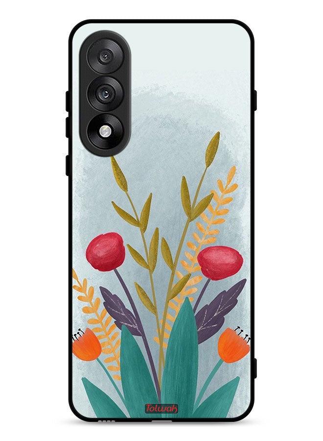 Tolwak OnePlus Nord 5 Protective Case Cover Plants Drawing Art - Image 1