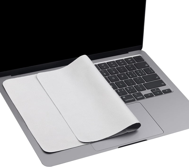 Meyaar Screen Keyboard Imprint Protection Microfiber Liner and Cleaning Cloth 15" Compatible with MacBook Pro 16 inch & Most 16" laptops (Pack of 1, for 16" Macbooks) - Image 1