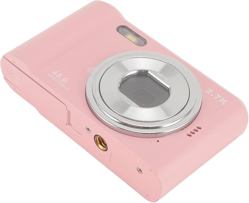 Compact Digital Camera 1080P Video Recording Pink Color - Image 4