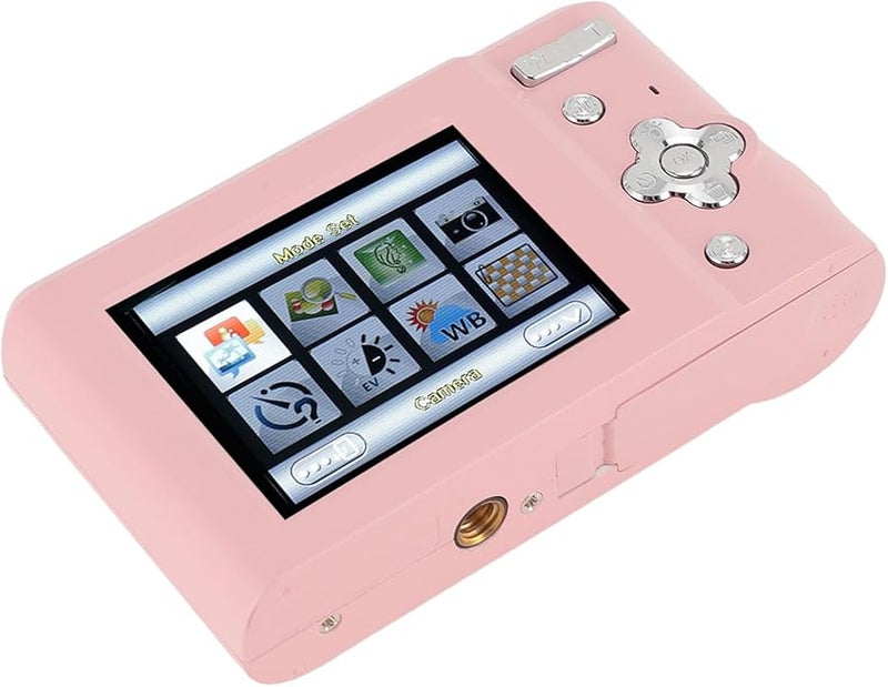 Compact Digital Camera 1080P Video Recording Pink Color - Image 3