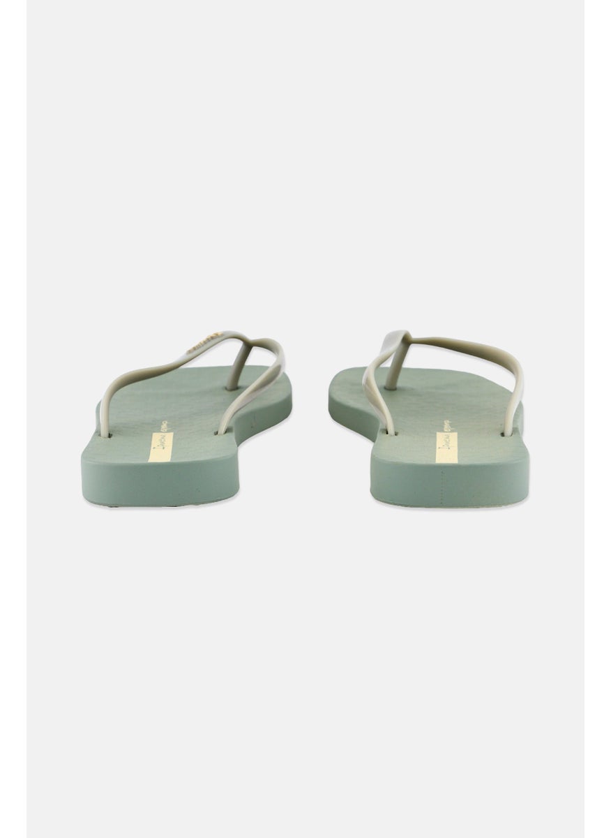 Ipanema Women Slip On Flip Flops, Warm Green  - Image 2