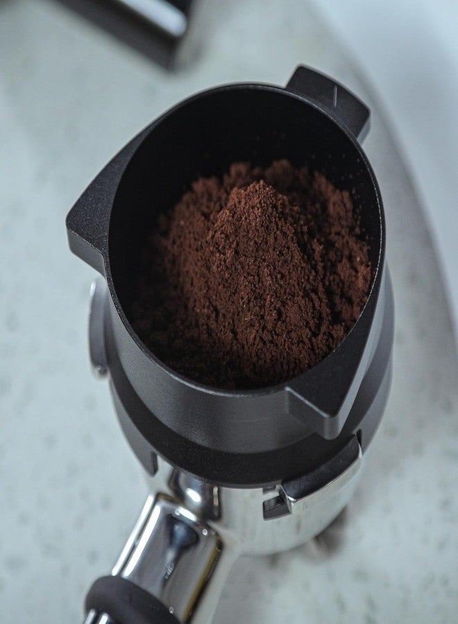 KNODOS 54mm Dosing Funnel and Puck Screen Set Compatible with Breville Barista Express, Barista Pro, Barista Touch Grinder Trigger Portafilter Funnel and Filter - Image 2