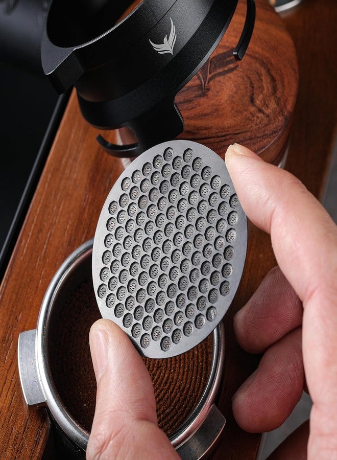 KNODOS 54mm Dosing Funnel and Puck Screen Set Compatible with Breville Barista Express, Barista Pro, Barista Touch Grinder Trigger Portafilter Funnel and Filter - Image 3