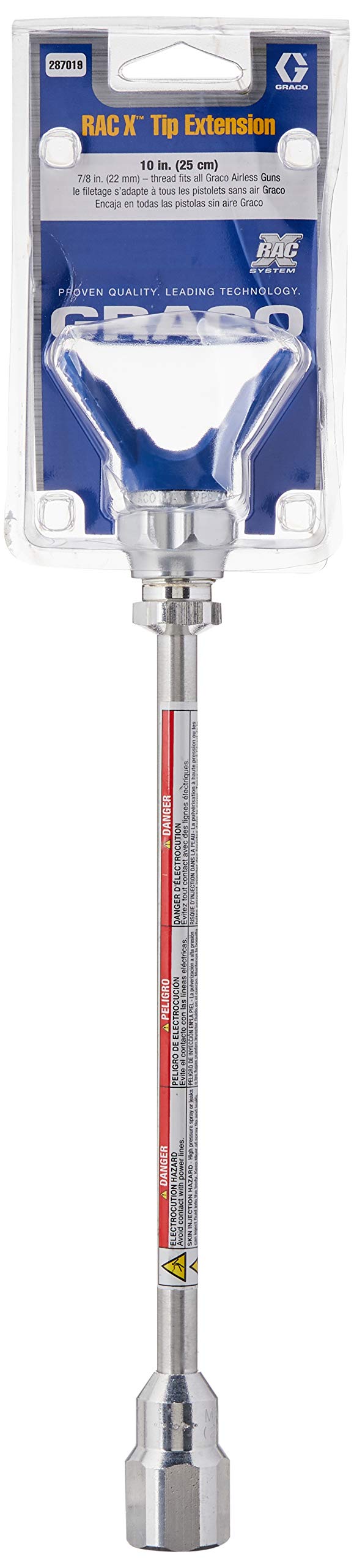 GRACO 10" Graco 287019 Graco Extension Pole - Image 4