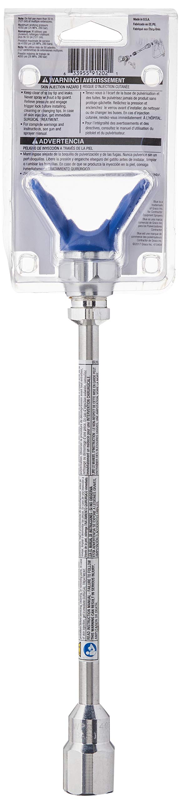 GRACO 10" Graco 287019 Graco Extension Pole - Image 2