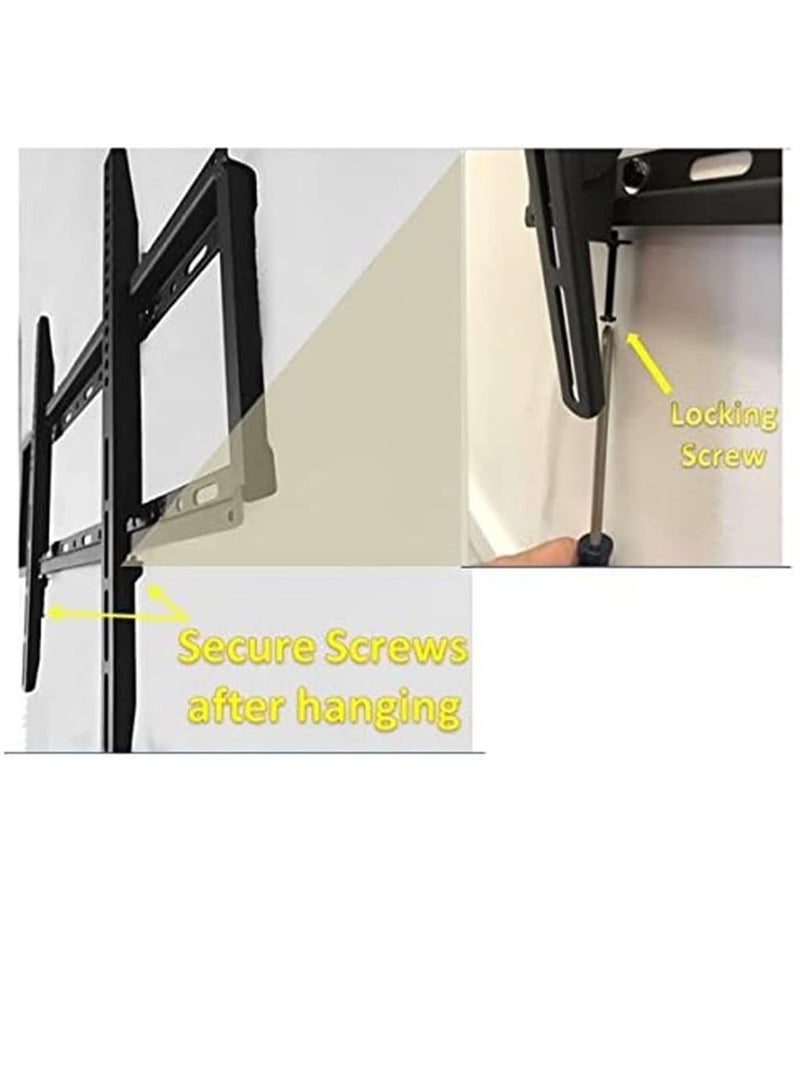 Leostar Lcd, Led TV wall bracket for 32 inch to 65 fixed View, Black - Image 5