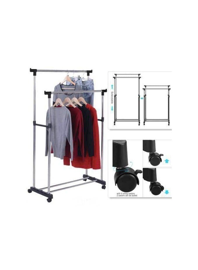 استاند معدني فضي