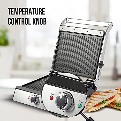 Havells Toastino 4 Slice Grill & Bbq With Timer 2000-Watt Sandwich Toaster (Black) - Image 4