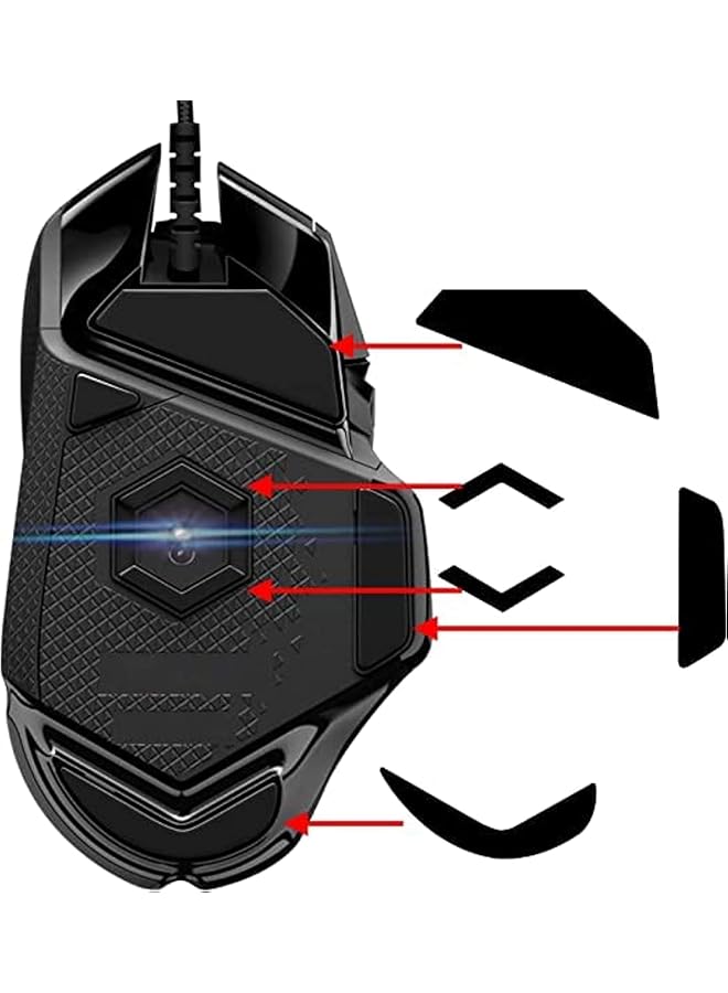 erorex Sets Mouse Skatez For Logitech G 502 G 502 Hero And Mouse Feet And Mice Feet And Mouseskates Replacement 2 2 Pieces 2