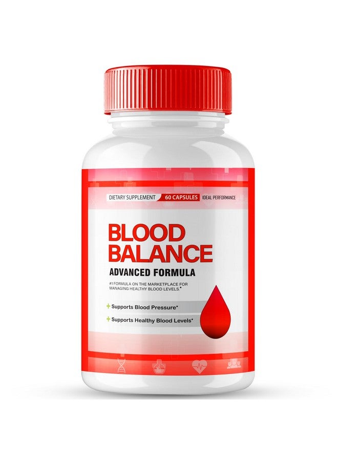 IDEAL PERFORMANCE Blood Balance Blood Formula Support Supplement Capsules, Official BloodBalance Pills - Extra Strength, Premium Formula for Healthy Circulation & Stable Levels, All Natural Health Reviews (60 Capsules)  - Image 1