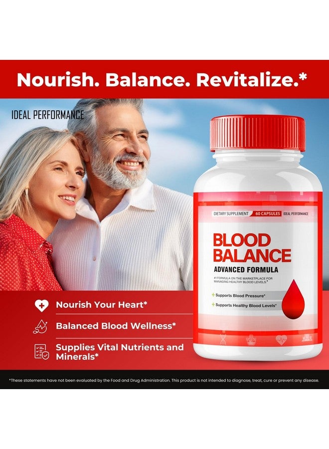 IDEAL PERFORMANCE Blood Balance Blood Formula Support Supplement Capsules, Official BloodBalance Pills - Extra Strength, Premium Formula for Healthy Circulation & Stable Levels, All Natural Health Reviews (60 Capsules)  - Image 5