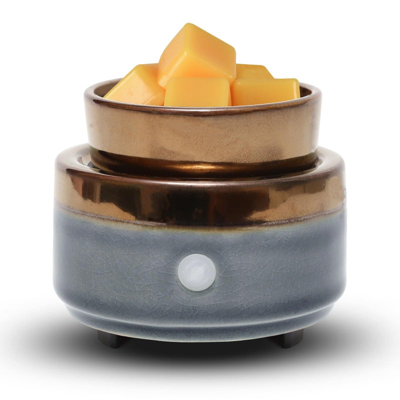 kobodon Ceramic Candle Wax Warmer,Home Fragrance Diffuser, Wax Melter Fragrances Candles Oils, Fragrance Warmer Candles or Wax Melts as Gifts for Mom Grandma Women - Image 1