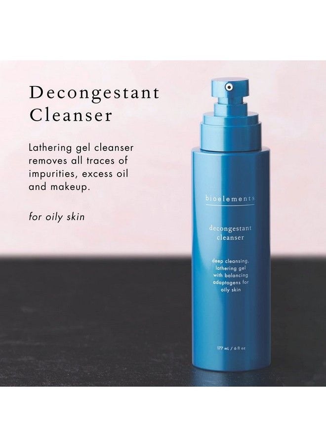 Bioelements Decongestant Cleanser 6 Fl Oz Lathering Gel Cleanser For Oily Skin Vegan Gluten Free  - Image 3