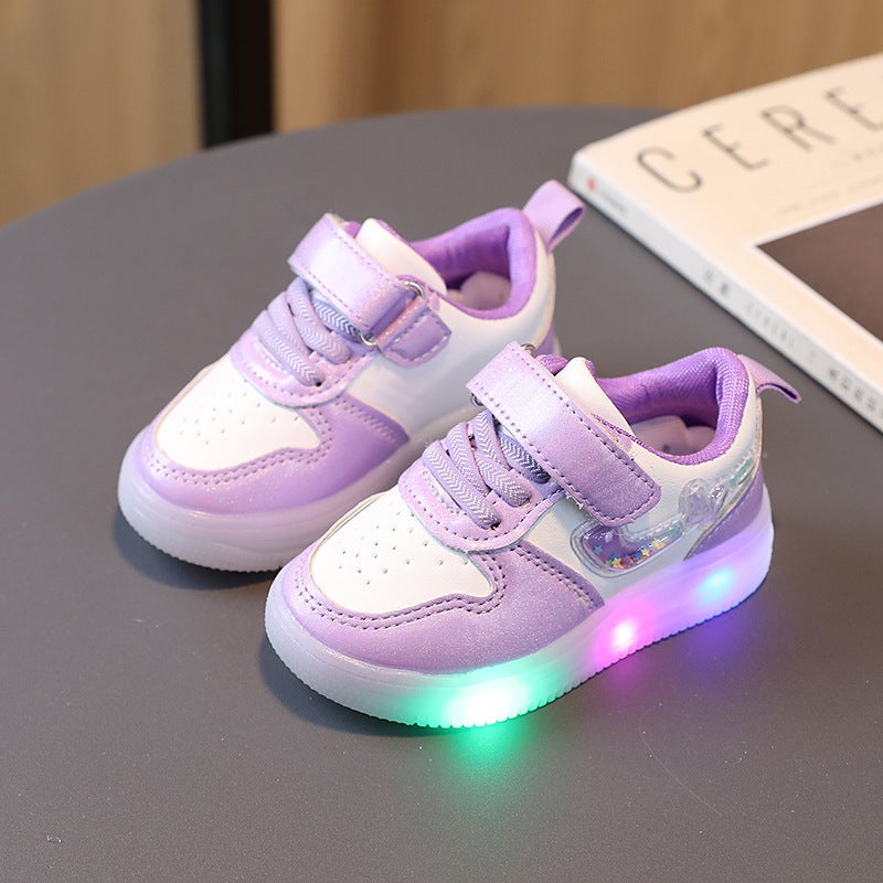 Mesh Sneakers Lightweight Flexible Sole Walking Shoes For Kids Indoor And Outdoor Activities - Image 1