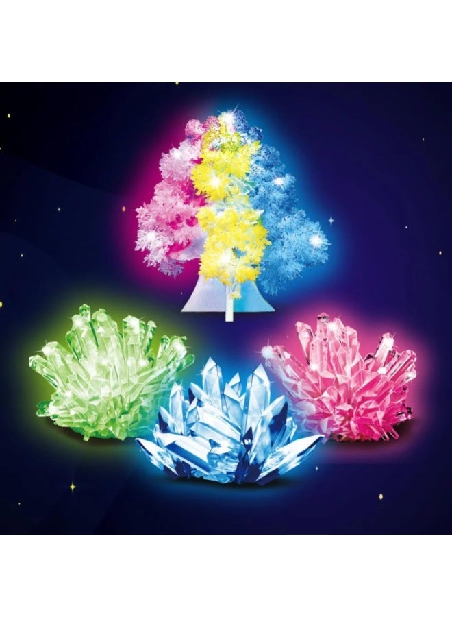 ستيم كريستال العلوم تجربة كيت - دي تزايد مجموعة للأطفال-الجذعية الكيمياء مختبر مع الملونة 3 د الاستكشاف - Image 4