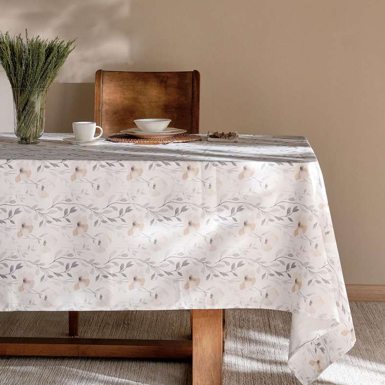 Pan Home Colorida Printed Table Cover 120x160cm - Grey