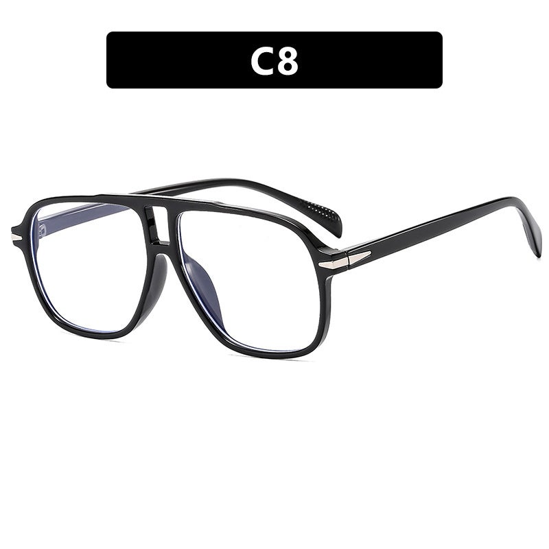 Generic 2023 Retro Frog Sunglasses for Men Bright black and white tablets 
