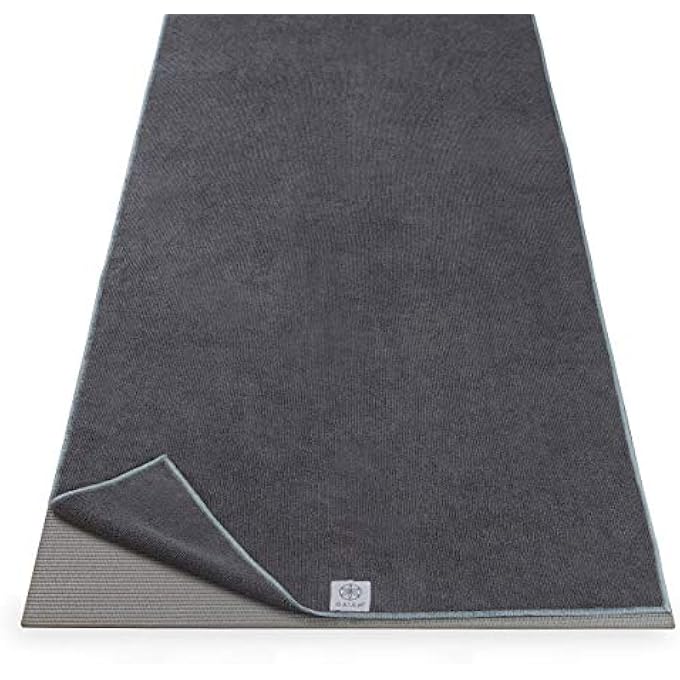 Gaiam Yoga Mat Towel Microfiber Mat-Sized Yoga Towel For Hot Yoga - Image 1