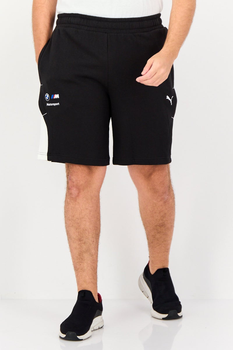 PUMA شورتات رياضية خارجية من بومّا x بي إم دبليو للرياضة، أسود - Image 1