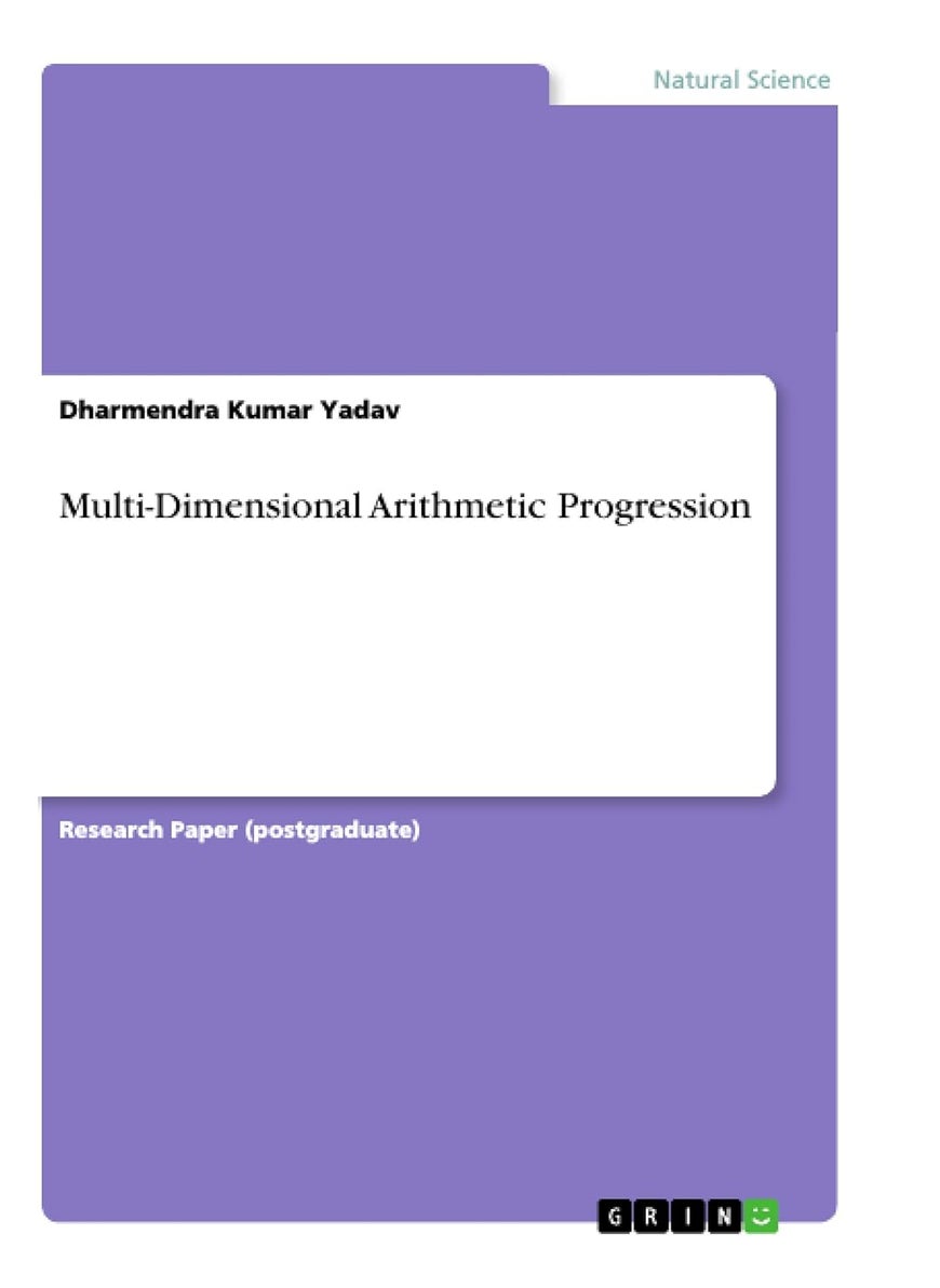 Multi-Dimensional Arithmetic Progression 