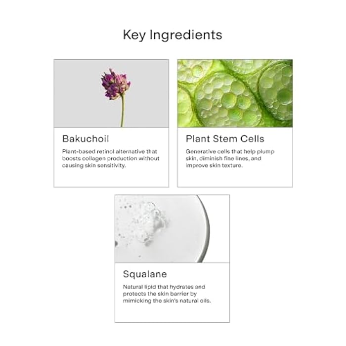 CLEARSTEM - HYDRAGLOW Stem Cell Moisturizer - Bakuchiol + Squalene - Youthful Skin Face Moisturizer - All Skin Types - Facial Skin Care Products - Gluten Free, Cruelty Free - 2 fl oz / 60ml - Image 4