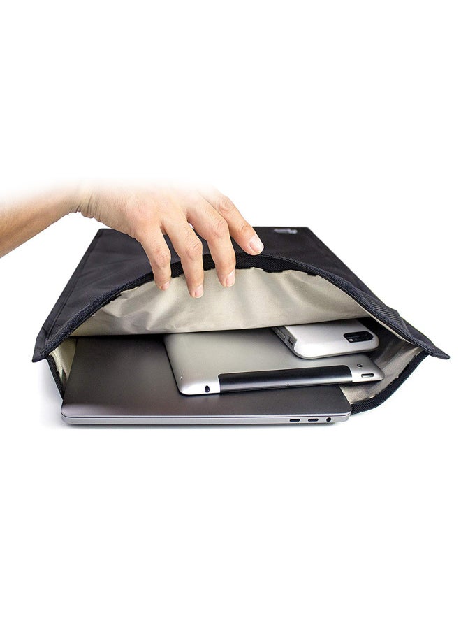 Generic - Mobile Phone Signal Shielding Package Car Keys, Pad, Laptop RFID Shielding Package A Generation Of Hair-Color:Black-Dimensions:35*45cm - Image 1