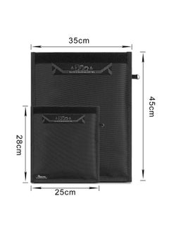Mobile Phone Signal Shielding Package Car Keys, Pad, Laptop RFID Shielding Package A Generation Of Hair-Color:Black-Dimensions:35*45cm