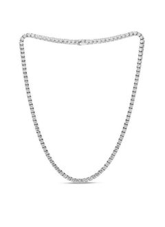 Fayrouz Jewellery Gorgeous 3mm round cubic zirconia tennis necklace for women  - Image 1