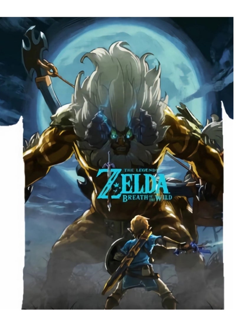 Game Zelda Breath of the Wild 3D digital printing personalized breathable children's T-shirt  - Image 2