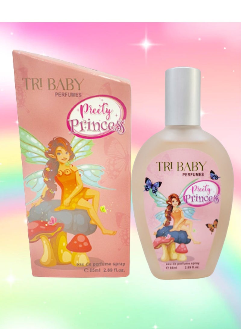 Princess 3 Pieces Tri Baby Princess Perfume 85 Ml EDP - Image 3