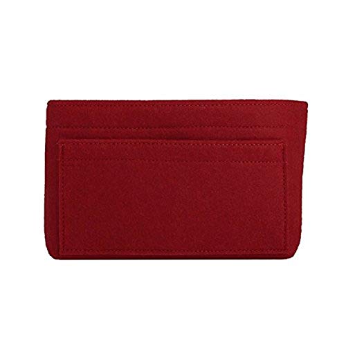 ZTUJO Purse Organizer Insert, Felt Bag Organizer For Handbag, 13 Colors, 6 Sizes (Large, Red) - Image 4