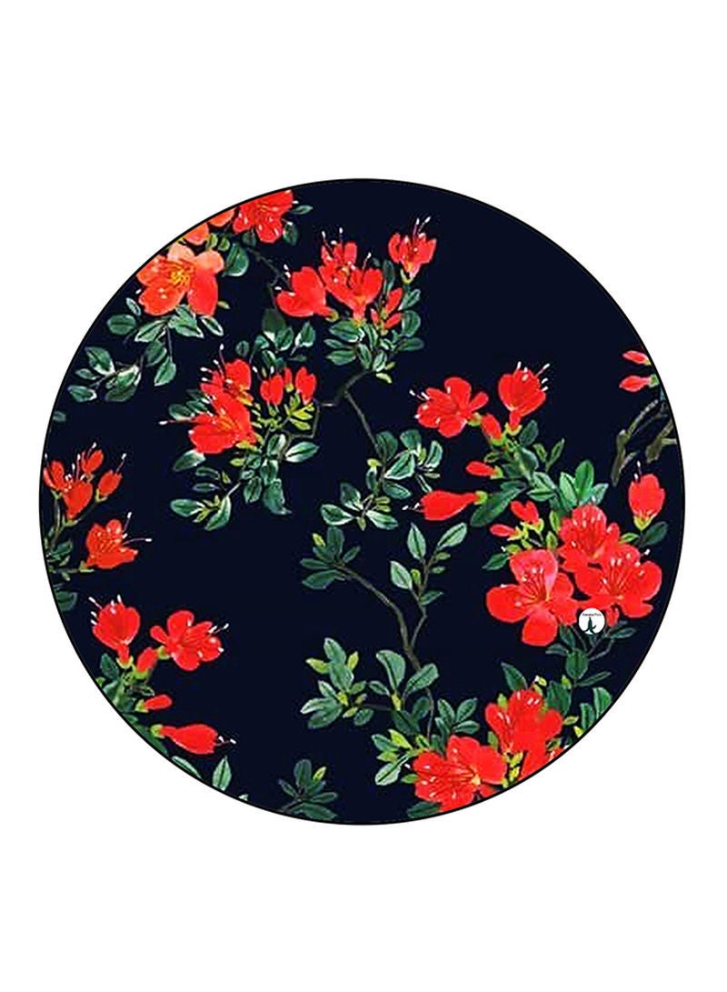 RKN Flowers Printed Mouse Pad  Multicolour