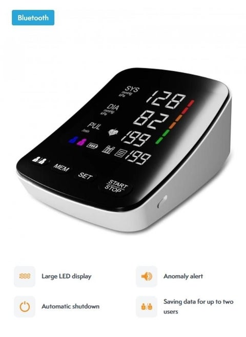 Smart App Connected Blood Pressure Monitor works with Google Alexa  Tesla Home App